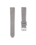 Slate Grey Suede Leather Watch Strap 19mm