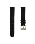 Tuxedo Black Quick Release Rubber Strap 19mm