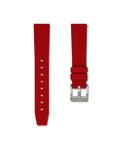 Scarlet Red Quick Release Rubber Strap 19mm