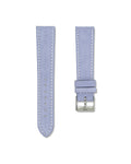 Lilac Suede Leather Watch Strap 22mm