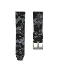 Grey Digital Camo Quick Release Rubber Strap 22mm