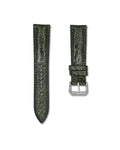Emerald Green Bespoke Ostrich Shin Leather Watch Strap 24mm