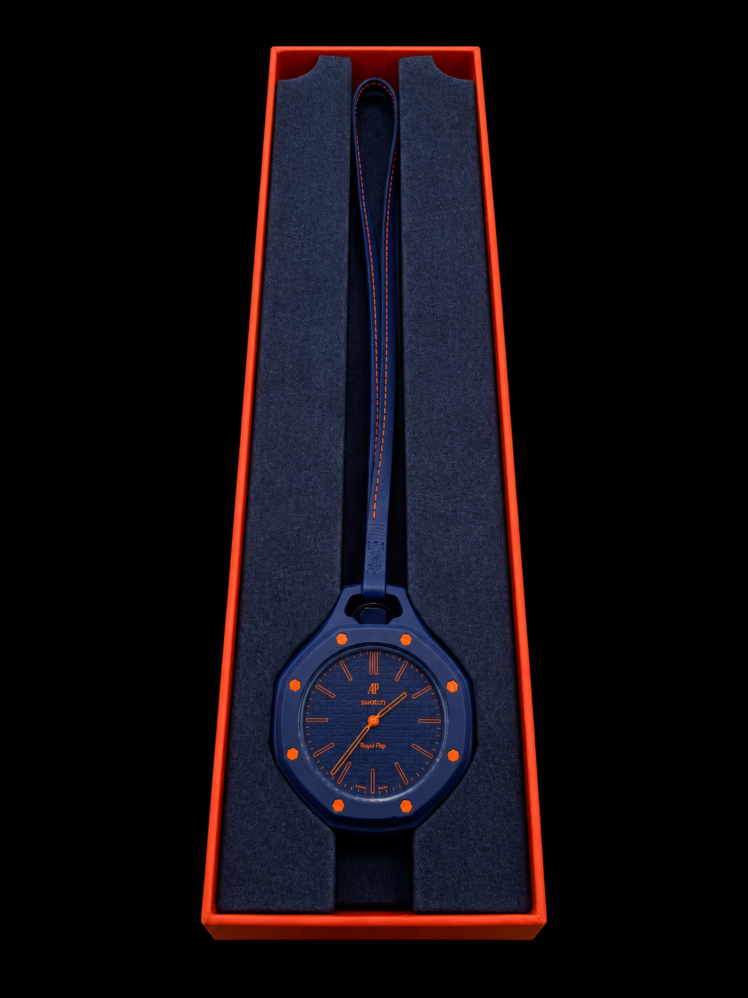 AP x Swatch Royal POP "Orenji Hachi"