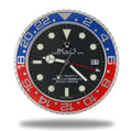 Inspired on GMT-Master II Wall Clock Pepsi | Red &  Blue