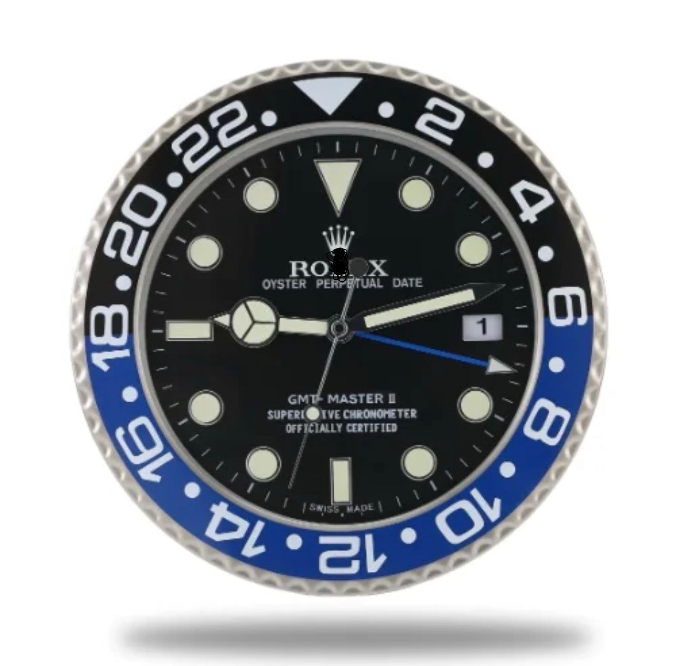 Inspired on the GMT-Master II Wall Clock | Batman Black & Blue