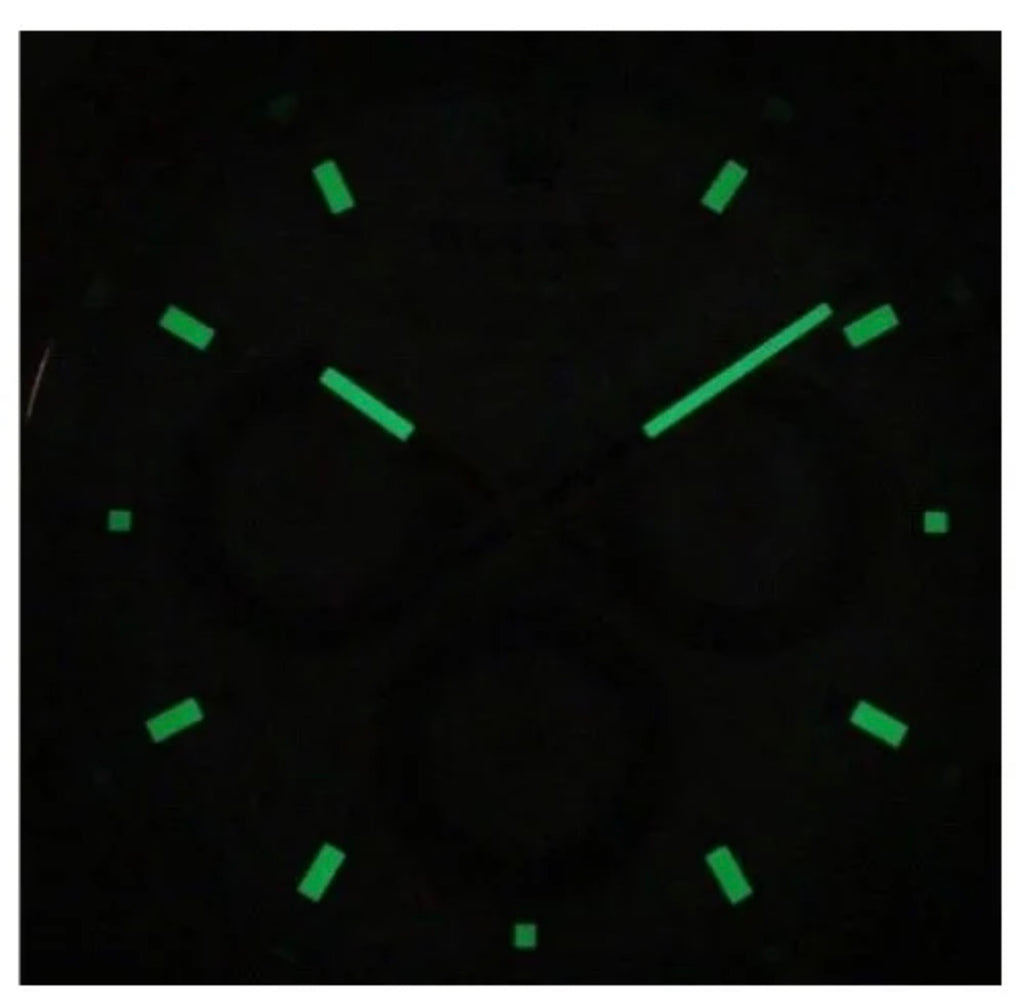 Chronograph Wall Clock | Silver &  Red Style