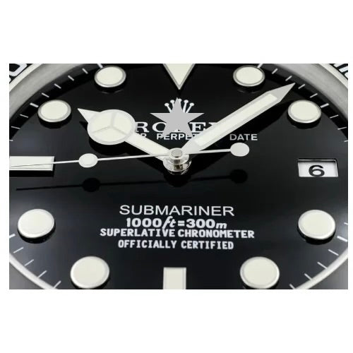 Inspired on the Submariner  | Black Style