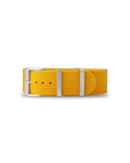 Lemon Yellow Woven Nylon Strap 22mm