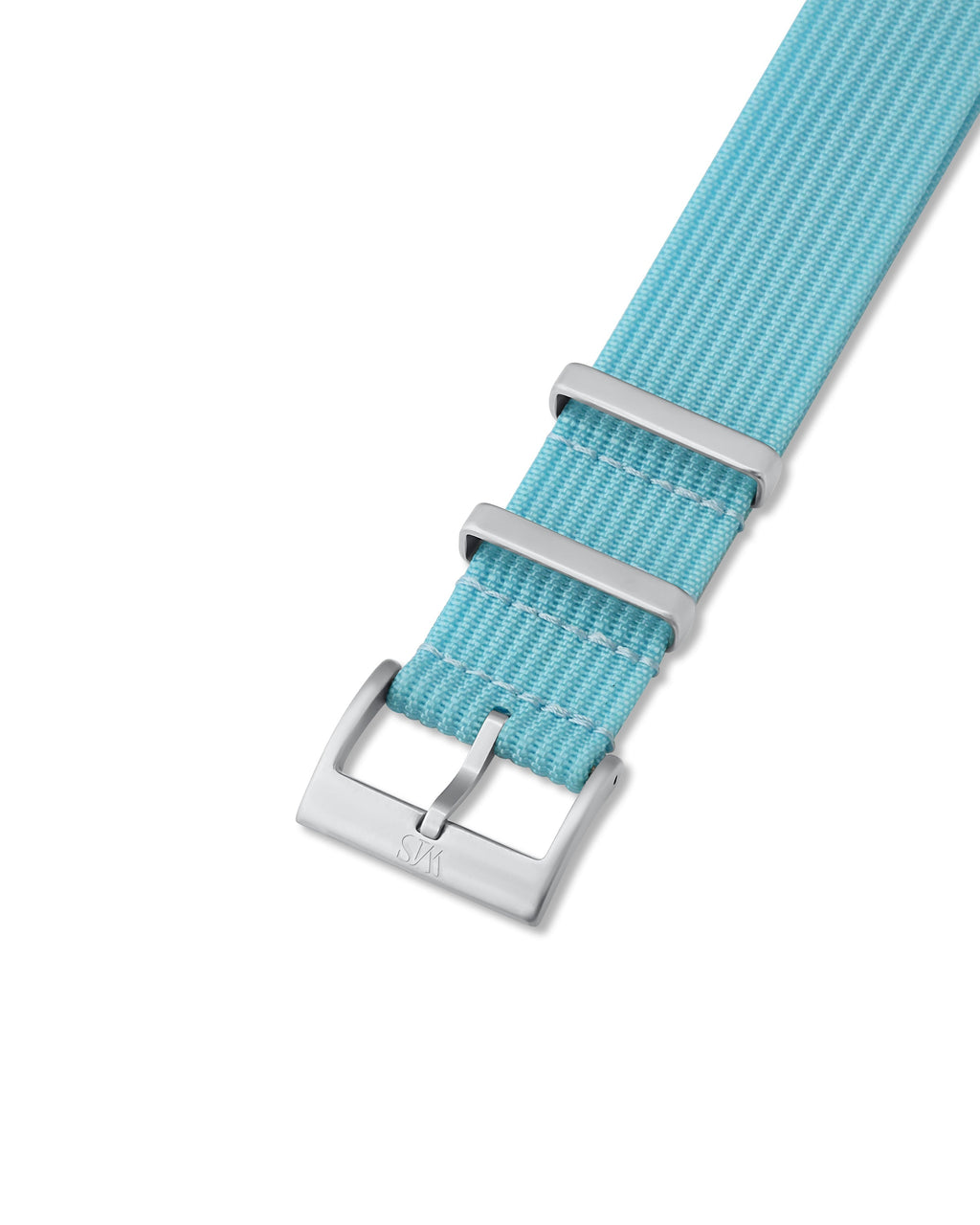 Miami Blue Woven Nylon Strap 22mm