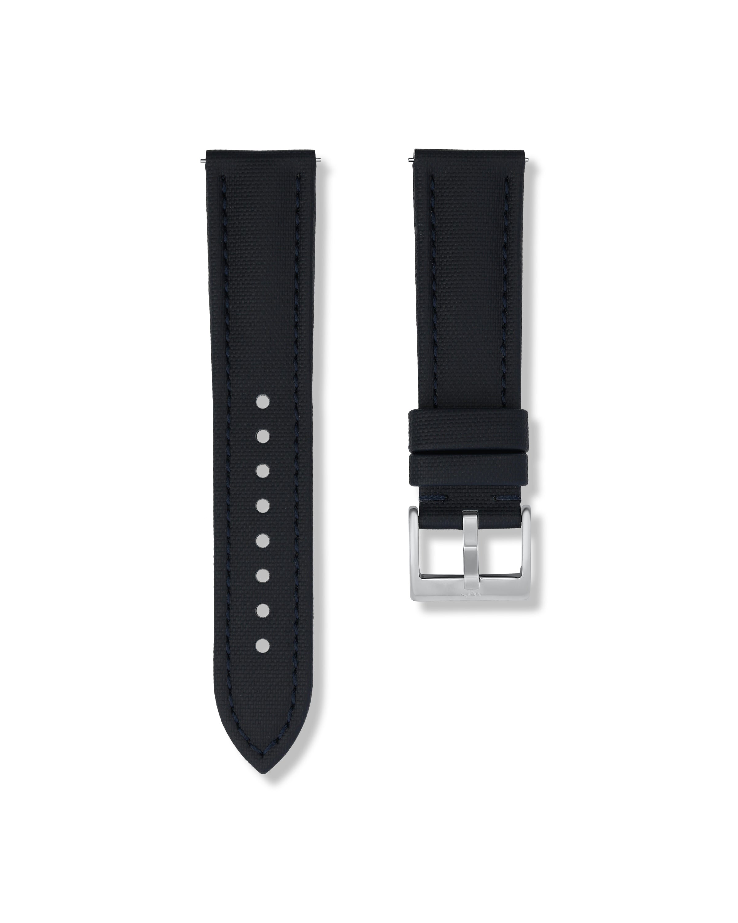Midnight Blue Sailcloth Strap 23mm
