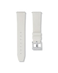 Polar White Quick Release Rubber Strap 20mm