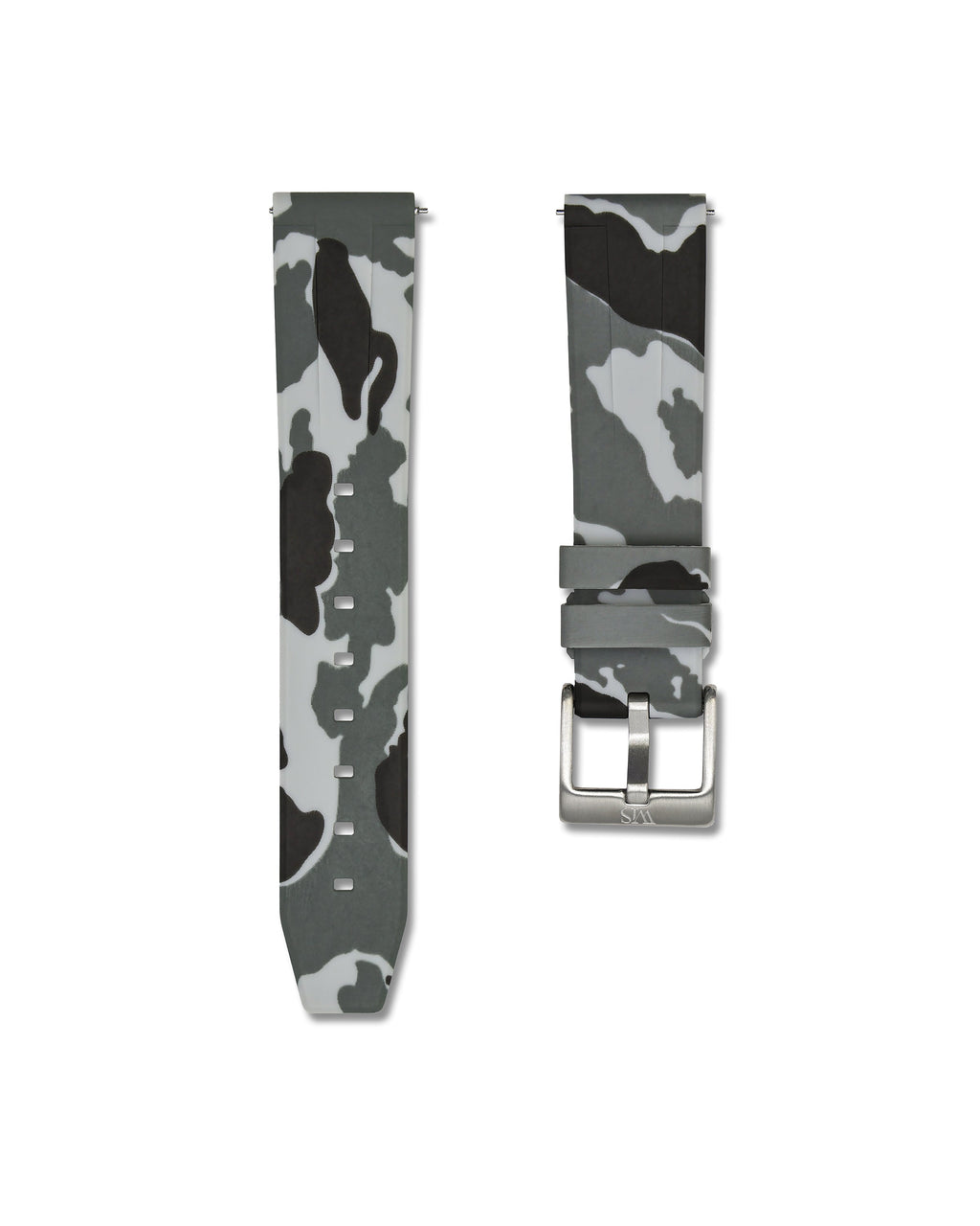 Arctic Camo Quick Release Rubber Strap 20mm