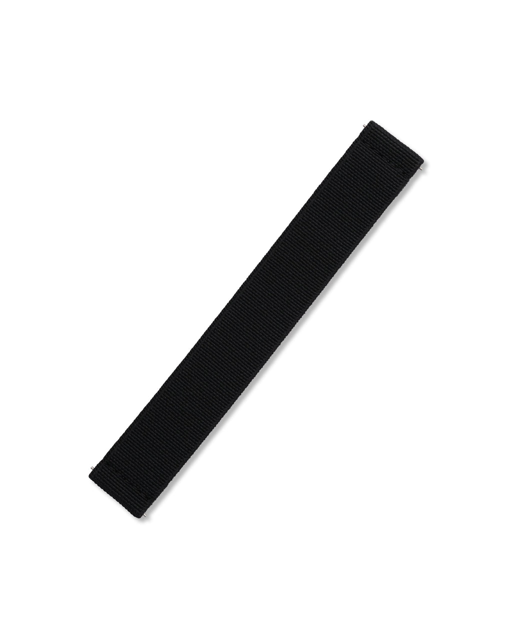Tuxedo Black Elastic Watch Strap 21mm