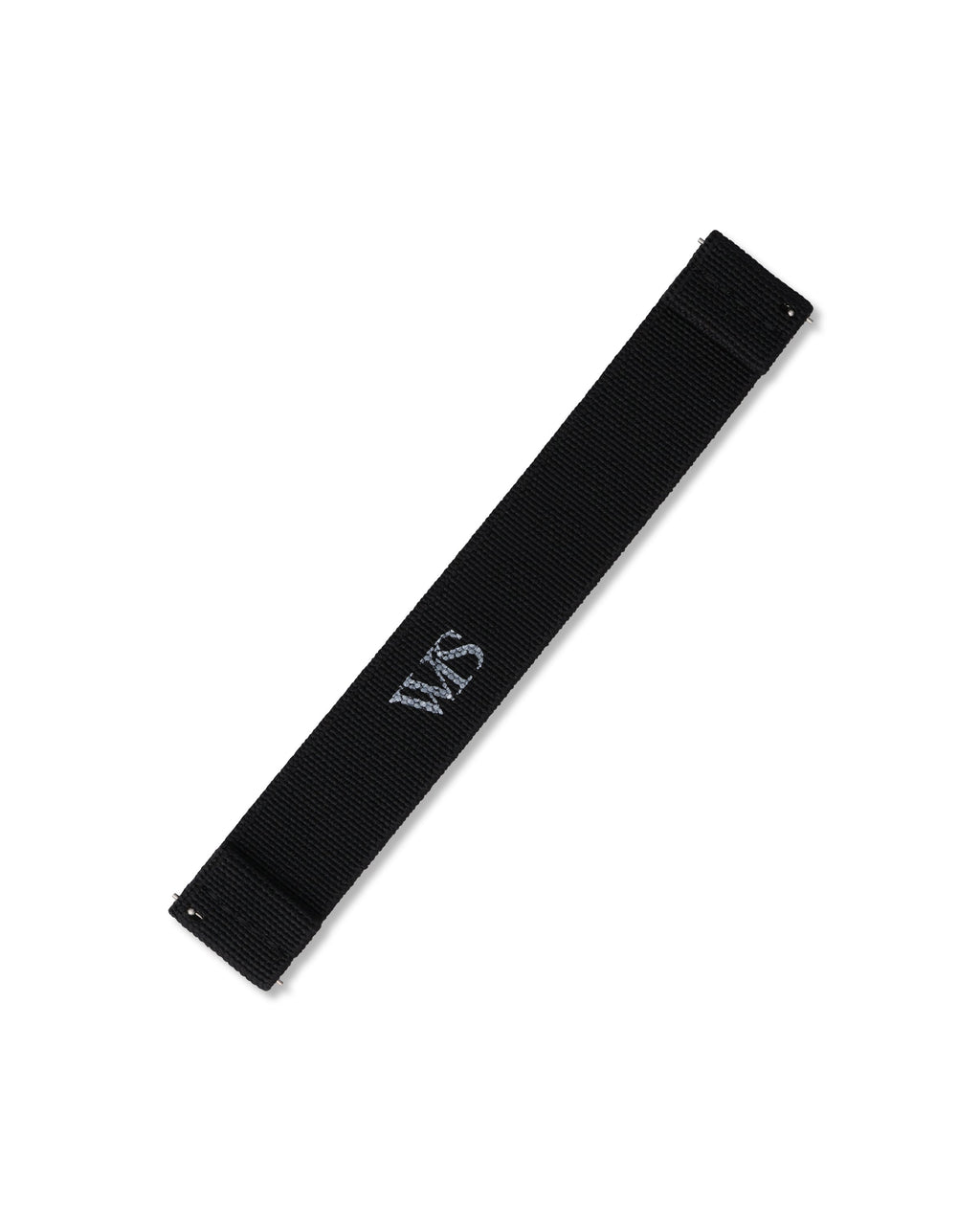 Tuxedo Black Elastic Watch Strap 20mm