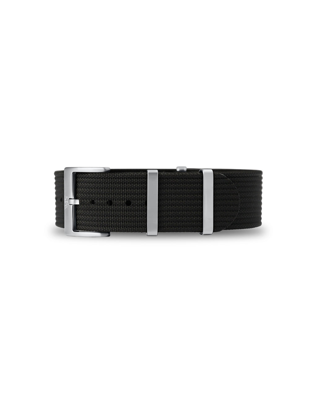 Tuxedo Black Woven Nylon Strap 24mm