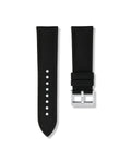 Tuxedo Black Sailcloth Strap 24mm