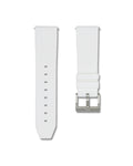Polar White Quick Release Rubber Strap 23mm
