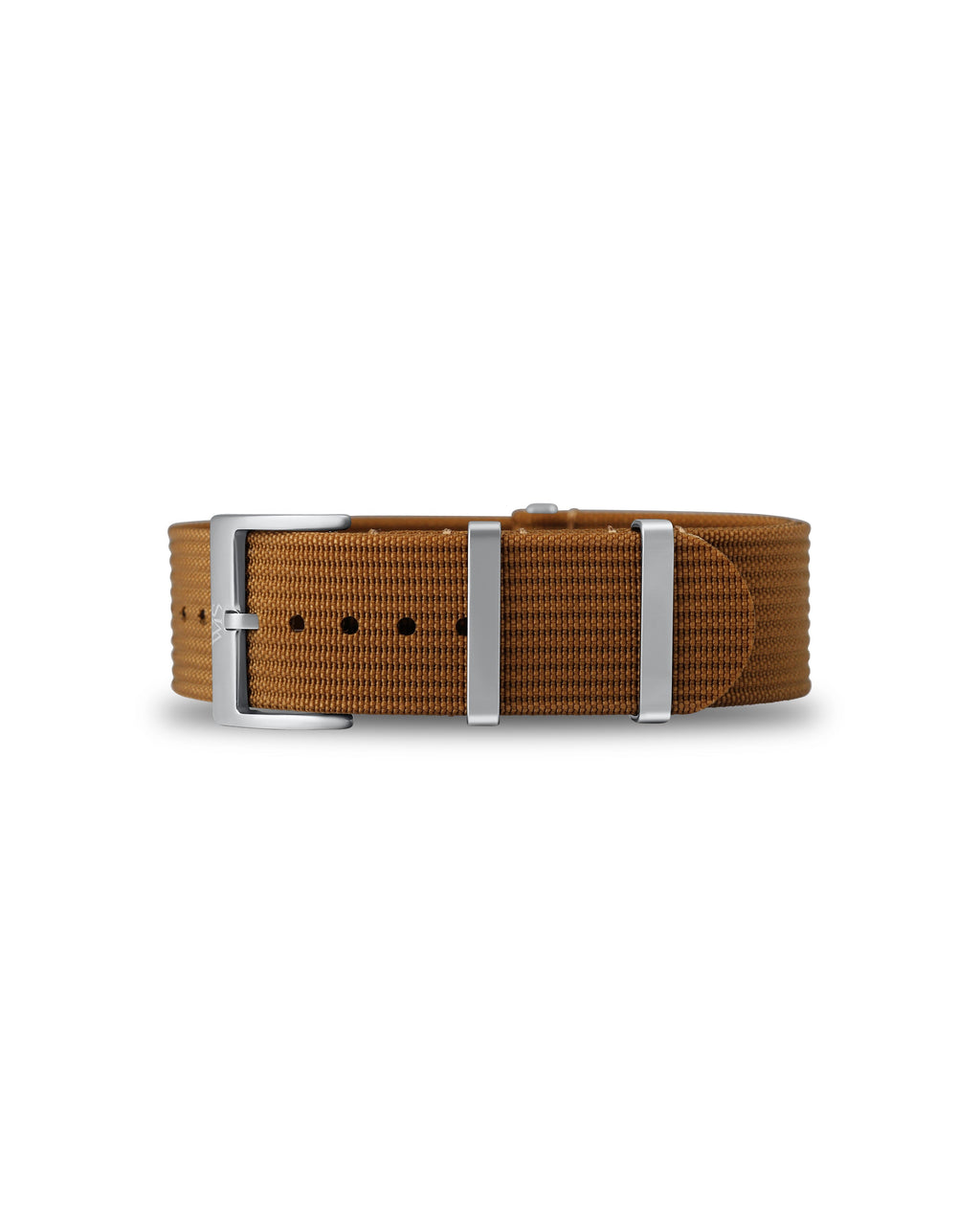 Woodland Brown Woven Nylon Strap 24mm