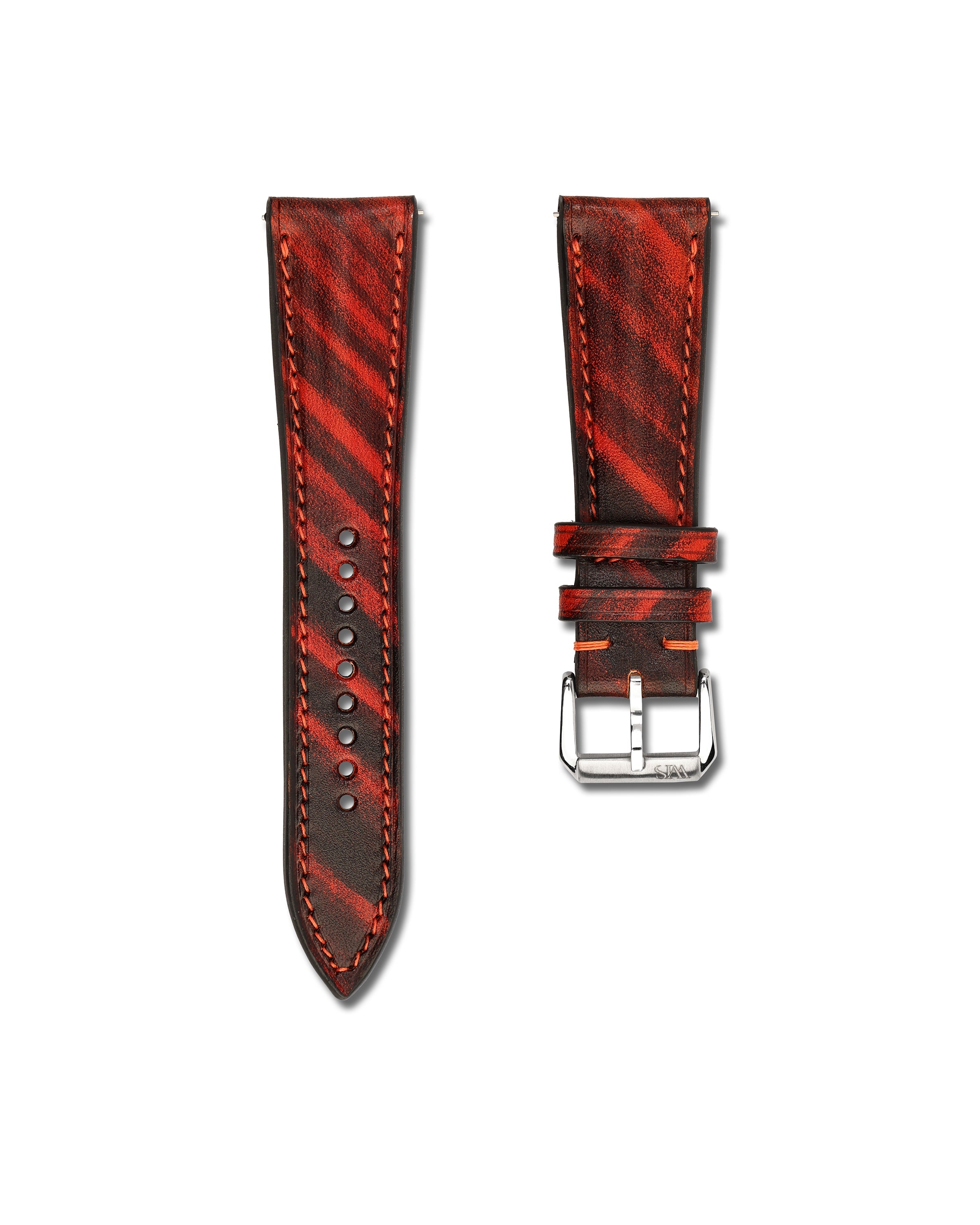 Ember Brushed Calf Leather Watch Strap 22mm