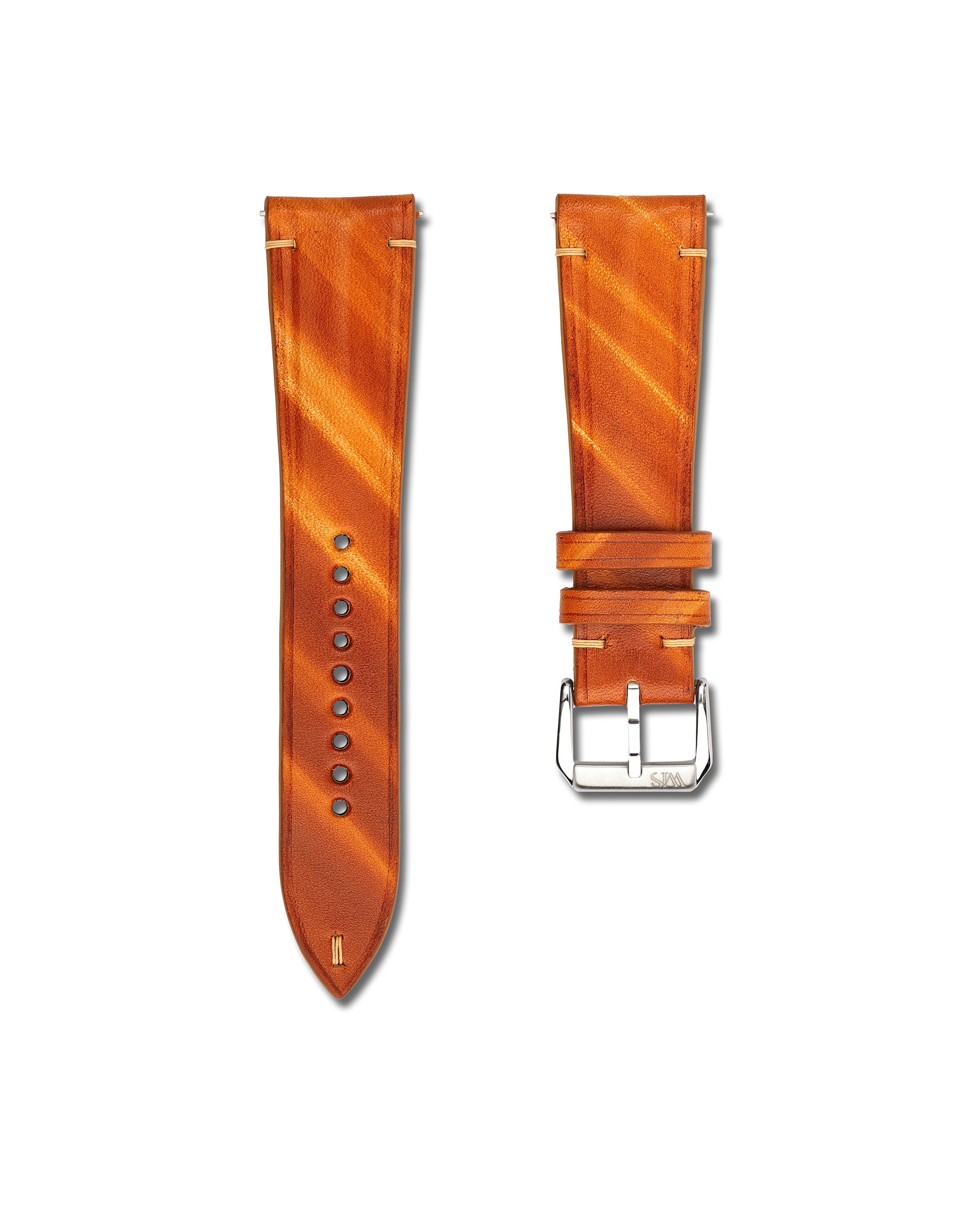 Sienna Brushed Calf Leather Watch Strap 20mm